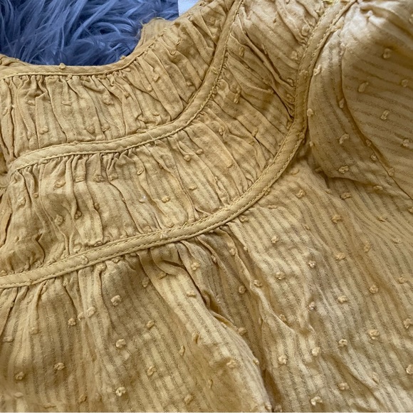 ANTHROPOLOGIE Dolan textured puff 3/4 sleeve top - Picture 8 of 8